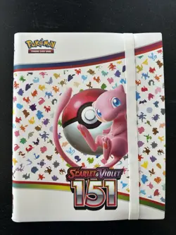 Pokemon 151 Binder with Lot of Cards included AS SHOWN IN IMAGES - Image 1