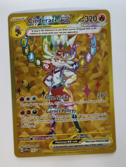 Pokemon TCG Cinderace ex 163 SV Stellar Crown Promo Card NM Ultra Premium - Image 3
