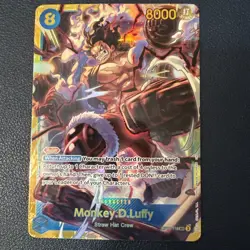 Monkey.D.Luffy OP11-118 SEC - One Piece TCG - English Card Near Mint Secret Rare - Image 1