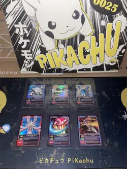 Digimon Vintage Holo Card Lot #1 - NM 1st Edition Hybrid Warriors / Operation X - Image 1