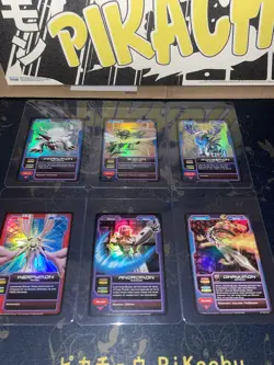 Digimon Vintage Holo Card Lot #1 - NM 1st Edition Hybrid Warriors / Operation X - Image 2