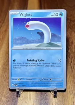 Wiglett 055/198 Non Holo SV1 Scarlet & Violet Base Set Pokemon Card NM - Image 1