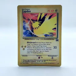 Pokemon TCG Karte - Zapdos Deutsch Wizards Promo 23 - Image 1
