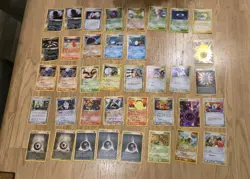 Pokemon TCG EX Team Rocket Returns emerald Vintage 2004 2005 x38 Card Bundle - Image 1