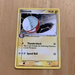 2005 Pokemon Electrode No.27/106 Ex Emerald Uncommon Card - Image 1