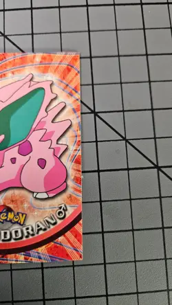 Pokemon 1999 Topps TV Pokemon Cards - #29 nidoran (f) & #32 Nidoran (m) - Image 4