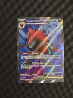 Pokemon TCG Zoroark EX Journey Together Ultra Rare Card 175/159 NM+ - Image 1