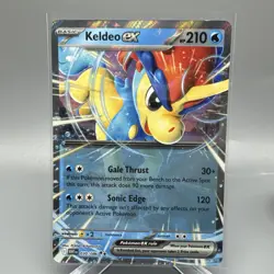 Keldeo EX 030/086 Sv: White Flare Double Rare Holo Pokemon TCG Card NM - Image 1