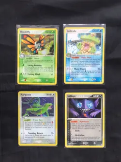 Pokemon Cards: EX Deoxys 4 Card Lot - Image 1