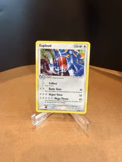 Pokemon TCG Exploud Holo Rare Card 3/106 EX Emerald NM - Image 1