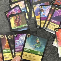 Lot of 200 Plus Disney Lorcana Cards - Image 2