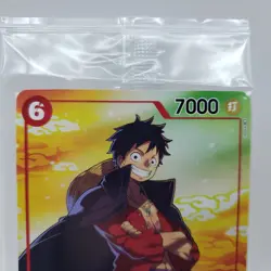 ONE PIECE Card Monkey D. Luffy P-001 Promo SEVEN ELEVEN Campaign JP SEALED C128 - Image 3