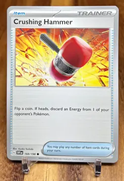 Crushing Hammer 168/198 SV1 Scarlet & Violet Base Non Holo Pokemon Card NM - Image 1