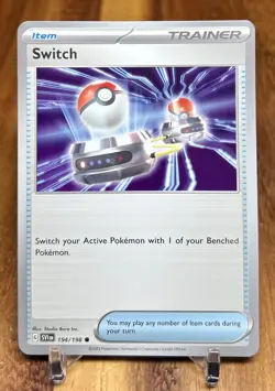 Switch 194/198 SV1 Scarlet & Violet Base Non Holo Pokemon Card NM - Image 1
