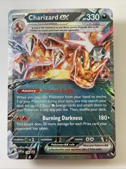 Charizard ex 196 - Sv: Scarlet & Violet Promo Cards Holo (NM+) - Image 1