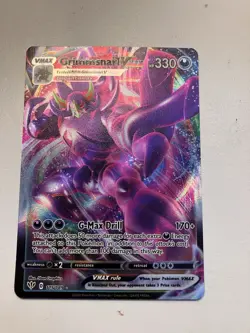 Pokemon card 2020 Grimmsnarl VMAX 115/189 Darkness Ablaze Ultra Rare Holo - Image 1