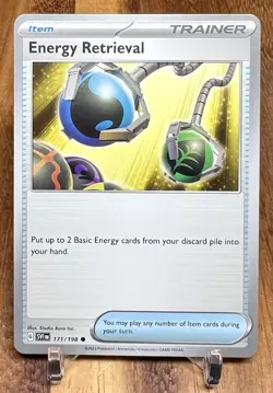Energy Retrieval 171/198 SV1 Scarlet & Violet Base Non Holo Pokemon Card NM - Image 1