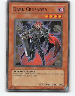 Dark Crusader #PTDN-EN020 Yugioh Card - Image 1