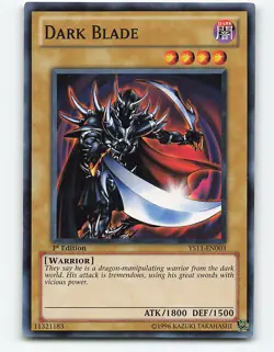 Dark Blade #YS11-EN003 1st Edition Yugioh Card - Image 1
