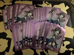 Bushiroad Fate/Prisma Illya Miyu Edelfelt Card Sleeves Used 50ct - Image 2
