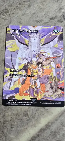 Wild Rose Rebellion - Counterspell (Showcase) Final Fantasy: Through the Ages NM - Image 1