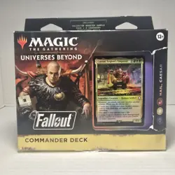 Magic The Gathering UNIVERSES BEYOND HAIL CAESAR Fallout Commander Deck New - Image 1
