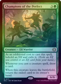 (FOIL) Champions of the Perfect (171) - Lorwyn Eclipsed (ECL) - MTG - Image 1