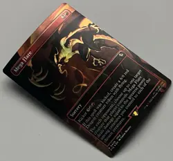 MTG Final Fantasy Commander Mega Flare Sorcery RARE FOIL #0456 - Image 2