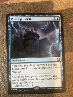 Rooftop Storm Innistrad Remastered 0083 NM Free Shipping MTG Magic The Gathering - Image 1