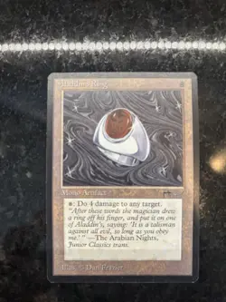 Aladdin's Ring Arabian Nights Mtg HP - Image 1