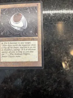 Aladdin's Ring Arabian Nights Mtg HP - Image 4