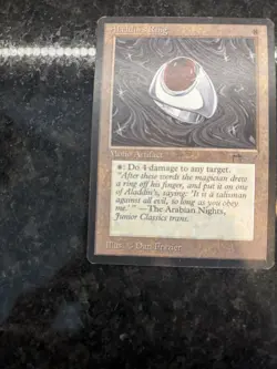 Aladdin's Ring Arabian Nights Mtg HP - Image 5