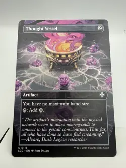 Thought Vessel (Borderless) - Commander: The Lost Caverns of Ixalan (LCC) - MTG - Image 1