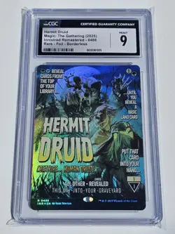 MTG CGC 9 Hermit Druid (Showcase) Foil R 488 Innistrad Remastered - Image 1