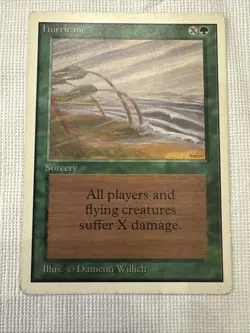MTG - Unlimited - Hurricane - LP/MP - Image 1