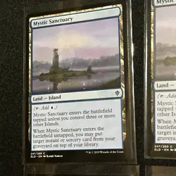 Mystic Sanctuary x4 - 247/269 - Throne of Eldraine - NM - Magic - MTG - Image 2