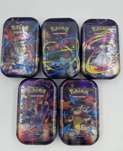 Pokemon TCG Mega Heroes Mini Tin Assorted Mega Evolution Brand New Sealed - Image 2