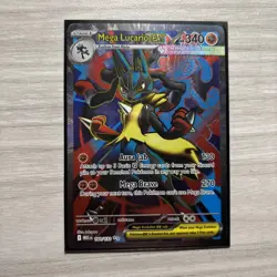 Pokemon TCG Mega Evolution Mega Lucario EX 160/132 Ultra Rare Card Near Mint NM - Image 1
