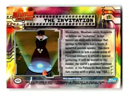 1998 Topps Pokemon Mewtwo Strikes Back Card #13 The Invitation LP - Image 2