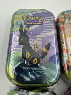 Pokemon Prismatic Evolutions Mini Tins 6x Brand New Sealed - Image 5