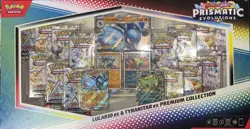 Prismatic Evolutions Pokemon TCG Lucario & Tyranitar Sam's Club Exclusive New - Image 1