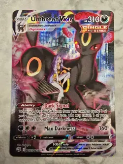 Umbreon VMAX TG23/TG30 NM Brilliant Stars Trainer Gallery Holo Pokemon TCG - Image 1