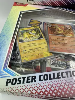 Pokemon TCG Prismatic Evolutions Poster Collection Box x5 Brand New Sealed - Image 3