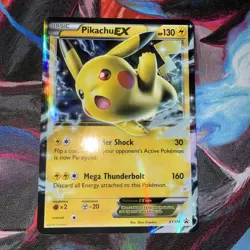 Pokemon Pikachu EX Holo Promo XY174 XY Basic Thunder 130HP - Image 1