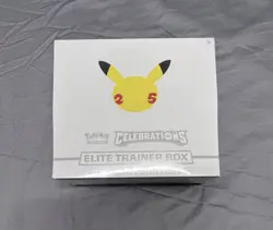 Pokemon TCG Celebrations Elite Trainer Box 25th Year Celebration Edition, Sealed - Image 1