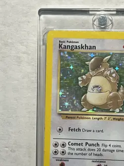 Pokemon TCG Kangaskhan Jungle 5/64 Holo Unlimited Holo Rare - Image 3