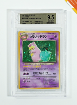Pokemon BGS 9.5 Dark Slowbro #38 Holo Team Rocket 1997 Japanese - Image 1