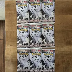 Sealed Pokemon White Flare x9 Booster Packs Pack - Japanese SV11W - Image 1