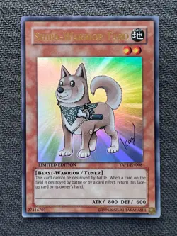 Yugioh Shiba-Warrior Taro Limited Edition Ultra YAP1-EN008 NM - Image 1