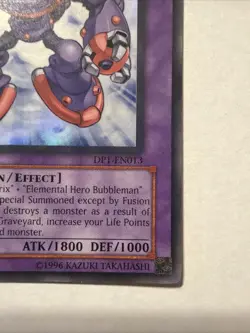 Elemental HERO Steam Healer DP1-EN013 YuGiOh Duelist Pack - Image 4